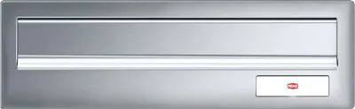 Produktbild von RENZ Frontplatte kombinierbar, eckig, 300 x 110 mm, Edelstahl gebürstet