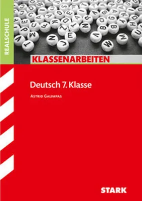 Obrázek produktu pro Klassenarbeiten Deutsch / Realschule 7. Klasse