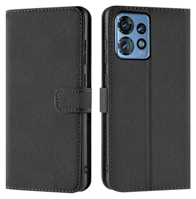 Immagine prodotto di Custodia a libro per Motorola Edge 40 Pro Case Flip Cover Custodia per telefoni cellulari Custodia protettiva