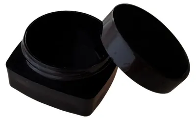 Produktbild von Perfect Quadratische 3ml Behälter Schwarz 100 Stück