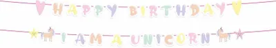 Produktbild von Glady Unicorn Geburtstags Girlande 1,5m
