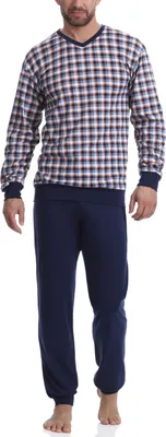 Produktbild von Timone Herren Schlafanzug TI30-107 (2021/18 Dunkelblau, M)