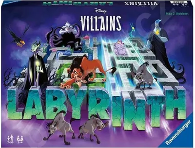 Obrázek produktu pro Desková hra Labyrint Villains Ravensburger 273560 Labyrinth Disney: Padouchové