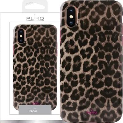 Immagine prodotto di Puro Glam Leopard Cover Iphone Xs/Xróżowy/Pink Edizione limitata Ipcxcleo2Pnk