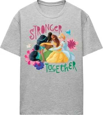 Produktbild von Disney Princess - T-Shirt für Damen, meliert TV25383 (XXL) (Sportliches Heather)