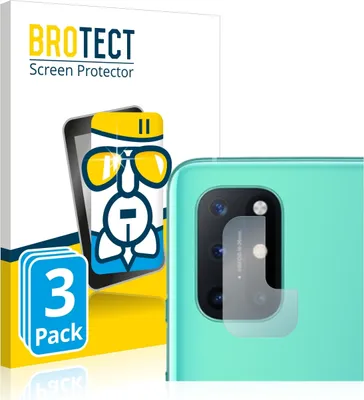 Produktbild von 3x BROTECT Schutzglas für OnePlus 8T (NUR Kameraschutz) Schutzfolie Panzer Folie Glas Display Schutz klar
