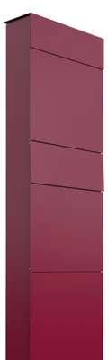 Produktbild von Briefkastenanlage The Box for Two in Rot