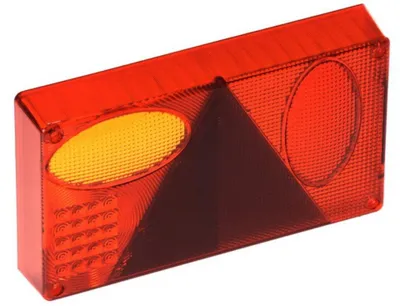 Produktbild von Aspock Rücklichtglas 18-8457-137 Links 240mm 140mm