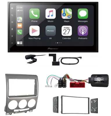 Produktbild von Pioneer SPH-DA250DAB CarPlay Android Auto Bluetooth Einbauset für Mazda 5 CR