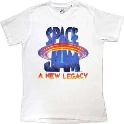 Produktbild von Space Jam: A New Legacy - T-Shirt für Herren/Damen Uni RO11524 (XL) (Weiß)