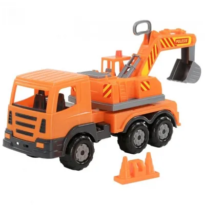 Produktbild von SuperTruck LKW-Bagger, Baufahrzeug für Kinder