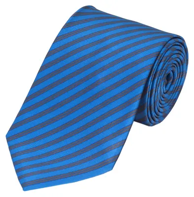 Produktbild von Fabio Farini - 1 Stück Herren Krawatte Blautöne - verschiedene Blaue Männer Schlips in 8cm Breit (8cm), Corinthian Blue/Medium Tundra