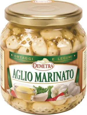 Produktbild von Knoblauch mariniert 550 gr. - Demetra