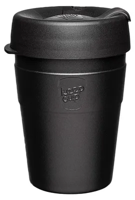 Zdjęcie produktu dla KeepCup Thermal Black, Czarny, Stal nierdzewna, Polipropylen (PP), Kawa, 340 ml, 6,4 cm