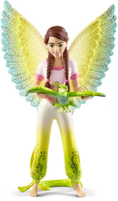 Immagine prodotto di Schleich® 70584 Schleich® Bayala 70584 Surah mit Papagei Kuack Spielfigur