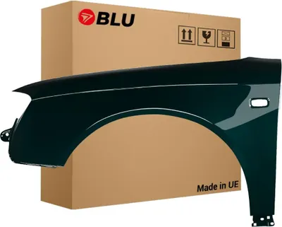 Immagine prodotto di BLU Parafango compatibile con Audi A4 B7 LZ6E Sinistra Grün TiefGrün CambridgeGrün | 2004-2008 | Anteriore | Verniciato | Pronto per il montaggio | Zincato