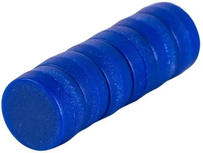 Image de Aimants néodyme puissants, bleus, 12 x 6 mm, petits aimants de bureau