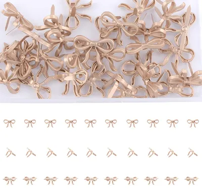 Produktbild von 30 Stück Büroklammern – Metallische Papierklammern für Scrapbooking