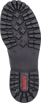 Produktbild von Rieker Damen Stiefelette Zierreißverschluss Plateau 72611, Größe:40 EU, Farbe:Grau