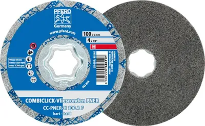 Produktbild von PFERD COMBICLICK non-woven discs PNER, 10 cm, 5 Stück(e)