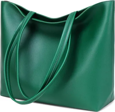 Produktbild von Damen Kunstleder Henkeltasche mit Reißverschluss, groß, robust und wasserdicht