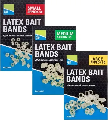 Obrázek produktu pro Preston Innovations Latex Bait Bands Velikost Large