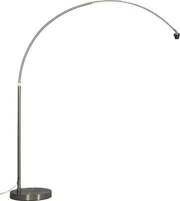 Produktbild von Moderne Bogenleuchte Stahl XL Verstellbar ohne Schirm