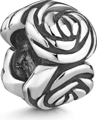 Produktbild von MATERIA by Matthias Wagner Spacer Bead Rosenblüten Zwischenelement 925 Sterling Silber 881