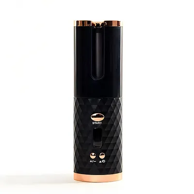 Obrázok produktu pre Akumulátorová automatická bezdrôtová kulma na vlasy (5000 mAh lítiová baterka), keramická kulma s USB nabíjaním, Kulmy na vlasy - CURLBLISS