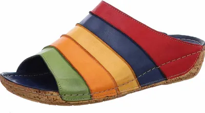 Produktbild von Gemini  Damenschuhe Hausschuhe Pantolette Mehrfarbig Freizeit, Schuhgröße:36 EU