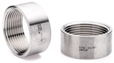 Produktbild von POLBERIS Halbmuffe 1/2'' Edelstahl 316