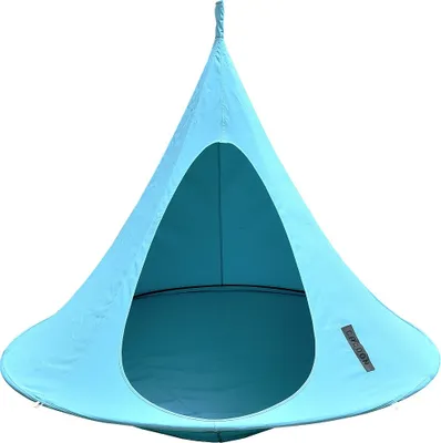 Produktbild von Hängesessel Hängematte Cacoon Double Hängeschaukel Hängekorb Turquoise