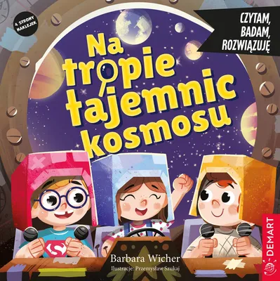 Obrázek produktu pro Čtu, zkoumám, řeším. V stopě tajemství – Kniha o vesmíru pro děti od 3 let