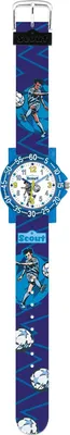 Produktbild von Scout Kinderuhr Polycarbonat 21,50cm blau 164000031