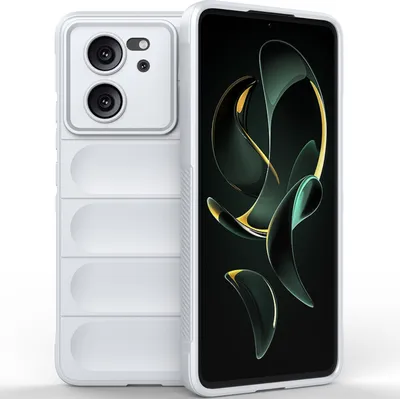 Obrázek produktu pro Pouzdro pro Xiaomi 13T / 13T Pro / Redmi K60 Ultra Měkké TPU Silikonové Nárazuvzdorné Ochranné Pouzdro Bílý