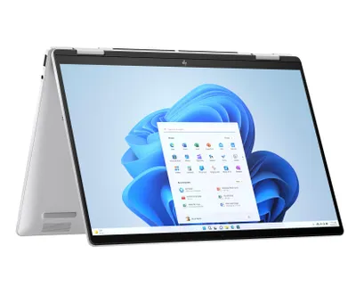 Obrázok produktu pre HP Envy x360 16-ac0770ng 16" 2024 WUXGA Ultra 7 155U 16 GB / 512 GB SSD W11H QWERTZ Silver Renew 512 GB strieborná