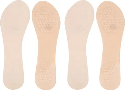 Image de 2 paires d'escarpins pour femme avec semelles antidérapantes et coussinets élastiques amortissant les chocs (abricot)