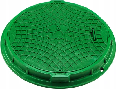 Produktbild von Schachtabdeckung Kanaldeckel Schachtdeckel DN600/750 A15 Eko™ Grün