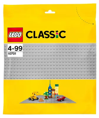 Produktbild von LEGO® Classic Graue Bauplatte, 10701