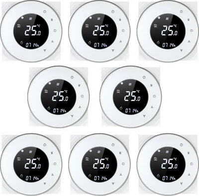 Zdjęcie produktu dla 8X termostat pokojowy LCD termostat wodny / gazowy kocioł ogrzewanie podłogowe sterowanie głosowe programowalny kompatybilny z Amazon Echo / Google Home / IFTTT
