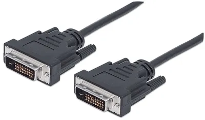 Immagine prodotto di Manhattan 371803 MANHATTAN Cavo DVI-D Duallink 24+1->24+1 St/St 3,0m nero