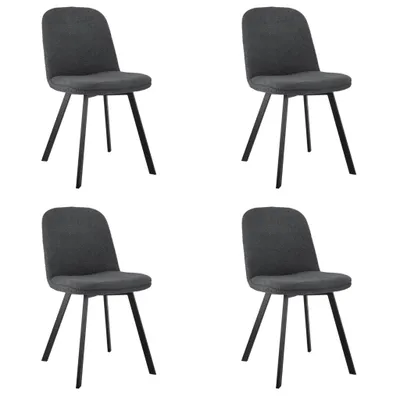 Immagine prodotto di set di 4 sedie da pranzo in tessuto bouclé, Calma ed eleganza, Bello ma non appariscente, Stile versatile, Ergonomico