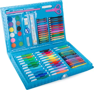 Produktbild von Verk 18246_N Kunstmalset 86-tlg. blau