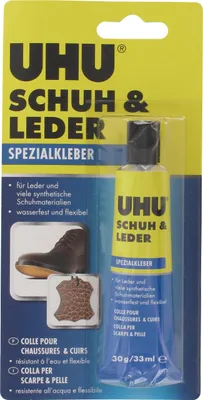 Produktbild von UHU Spezialkleber SCHUH & LEDER 30 g Tube