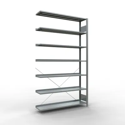 Produktbild von Büroregal Stecksystem Anbauregal - 2300x1300x300 mm, Typ 85 kg