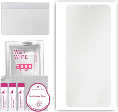 Produktbild von apgo Rückseite Schutzfolie, Skin, kompatibel mit Tecno Spark 8C, Hinten Displayschutzfolie aus Vinylfolie, kratzfest, einfache Montage - Matt Transparent