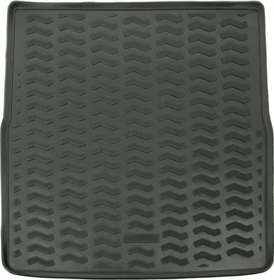 Image de Tapis De Coffre Caoutchouc Premium Pour Volkswagen Passat B8 2014-2023 Kombi, Bord Haut, Antidérapant, Inodore, Toutes Saisons
