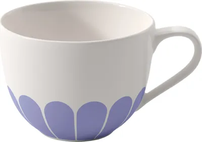 Produktbild von Villeroy & Boch Kaffee-/Teetasse FLEUR bleu BHT 8.70x6.40x11.30 cm weiß