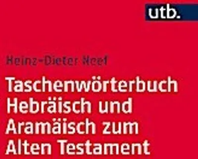 Obrázok produktu pre Taschenwörterbuch Hebräisch und Aramäisch zum Alten Testament