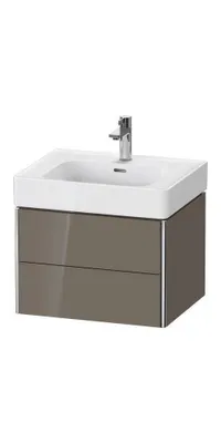 Produktbild von Waschtischunterbau XSQUARE 584x397x470mm ta s-matt o ES taupe supermatt ohne Einrichtungssystem